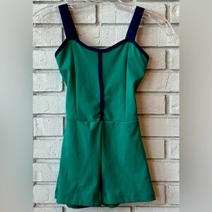 Five Dancewear Green and Blue Jumpsuit